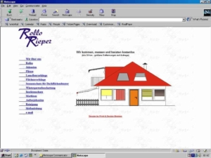 Von 1998 bis 2018: so haben sich die Internetseiten von Rollo Rieper in 20 Jahren entwickelt – Idee, Gestaltung und Ziele