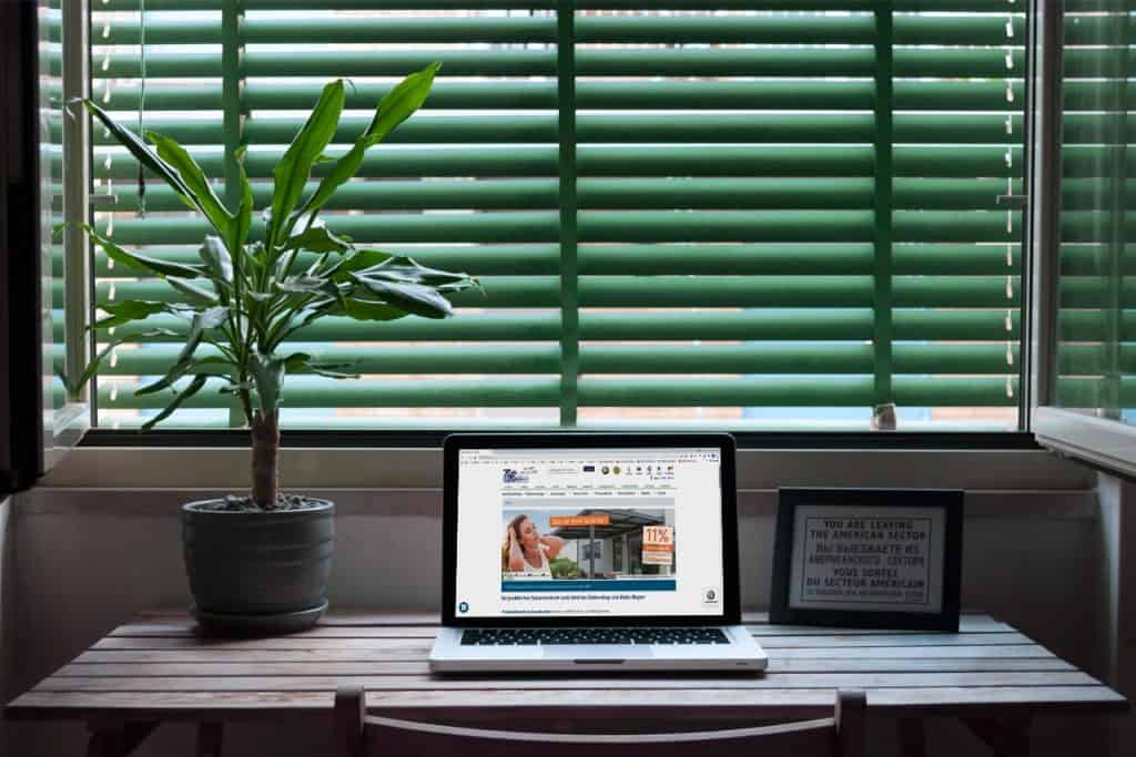 Jalousien im Home-Office Jalousien für den Home-Office