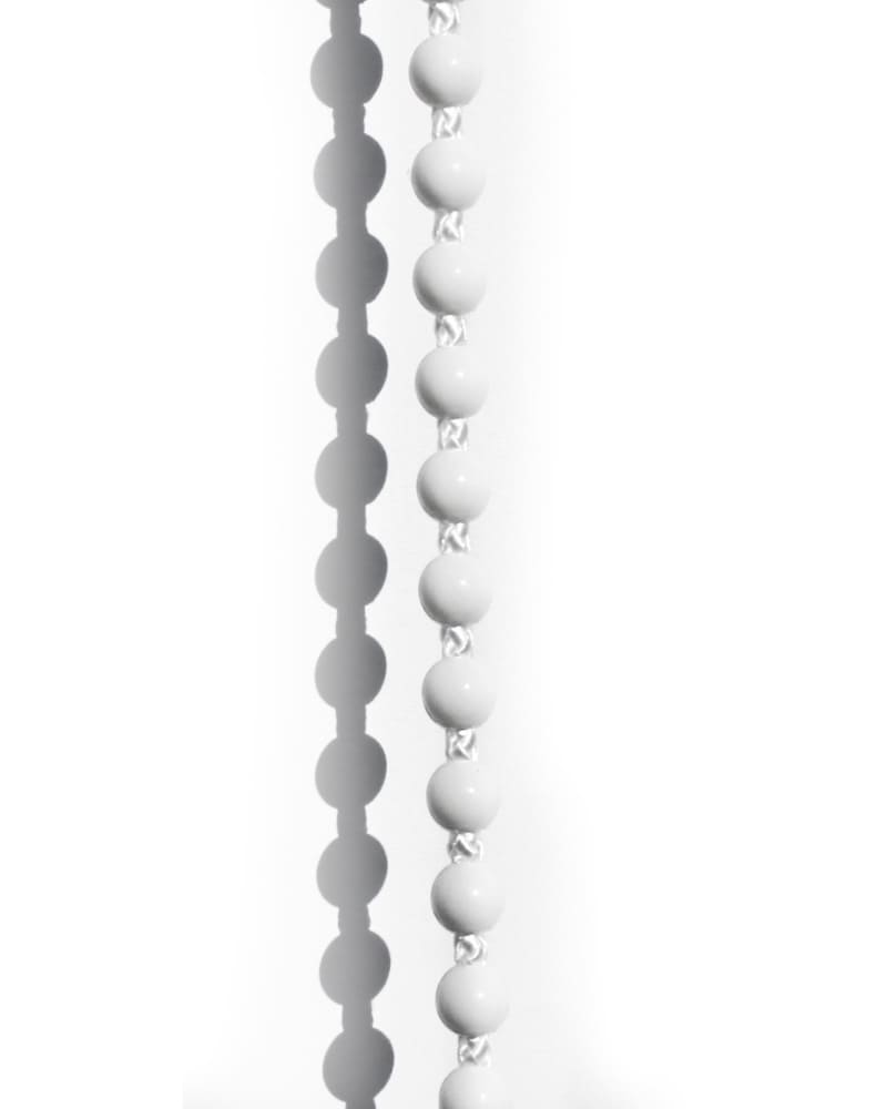 Kunststoffkette - Weiß