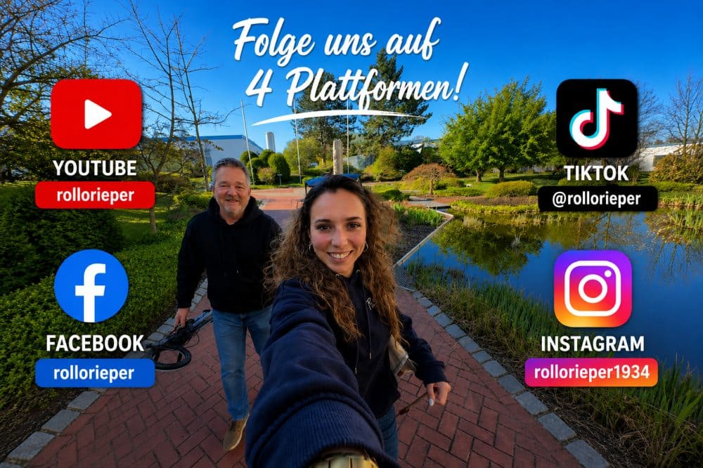 Einblicke in die Social-Media-Kan&auml;le von Rollo Rieper