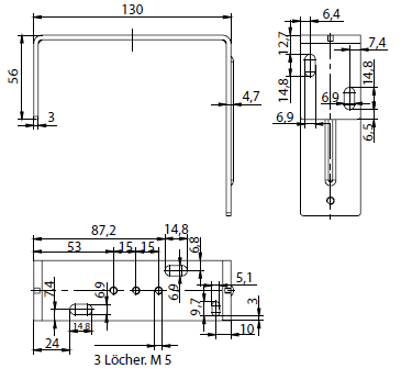 Blendenhalter Standard