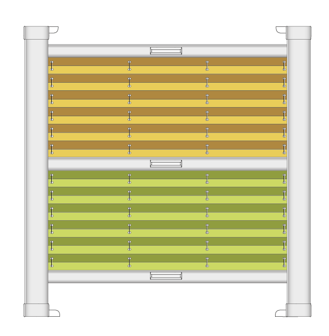 Plissee System DF30