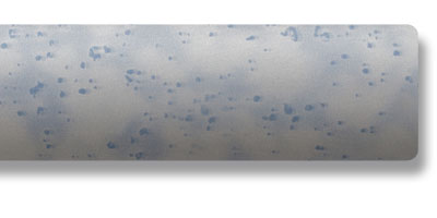 silber blau &ndash; gesprenkelt