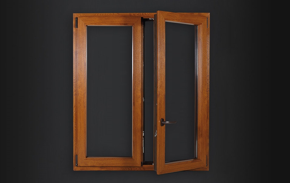 Gesamtansicht 2-flügeliges Fenster