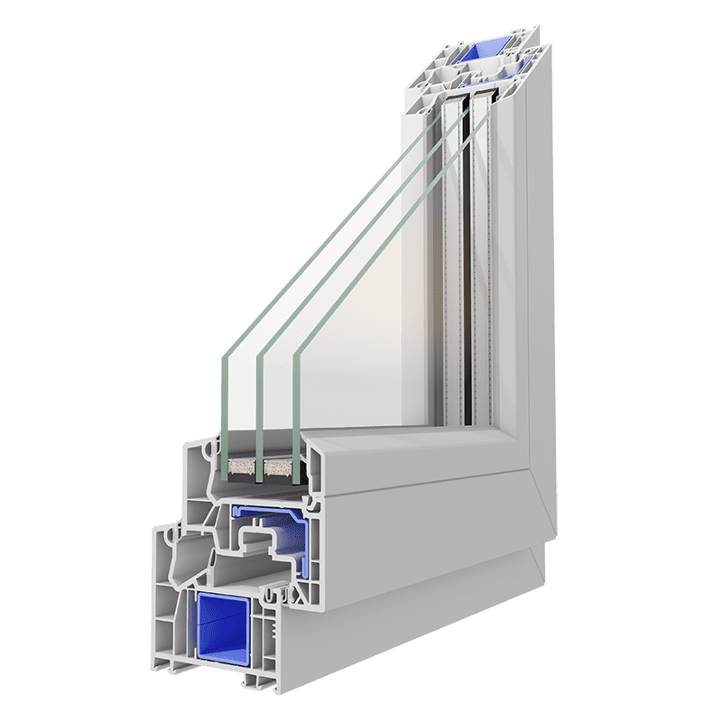 VEKA - Ecofusion | Profil im Querschnitt