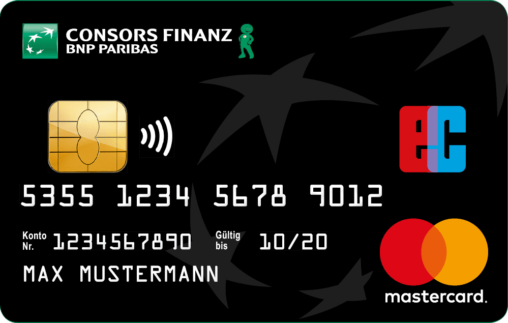 Die CashCard der Consors Finanz