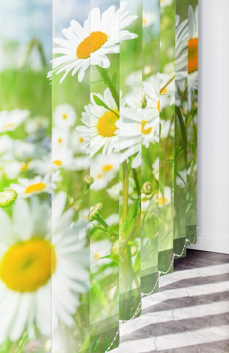 Fotolamellenvorhang Blumenwiese Motiv 192685386