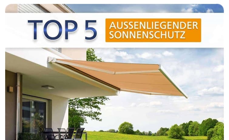 Rollo Riepers TOP 5 aussenliegender Sonnenschutz