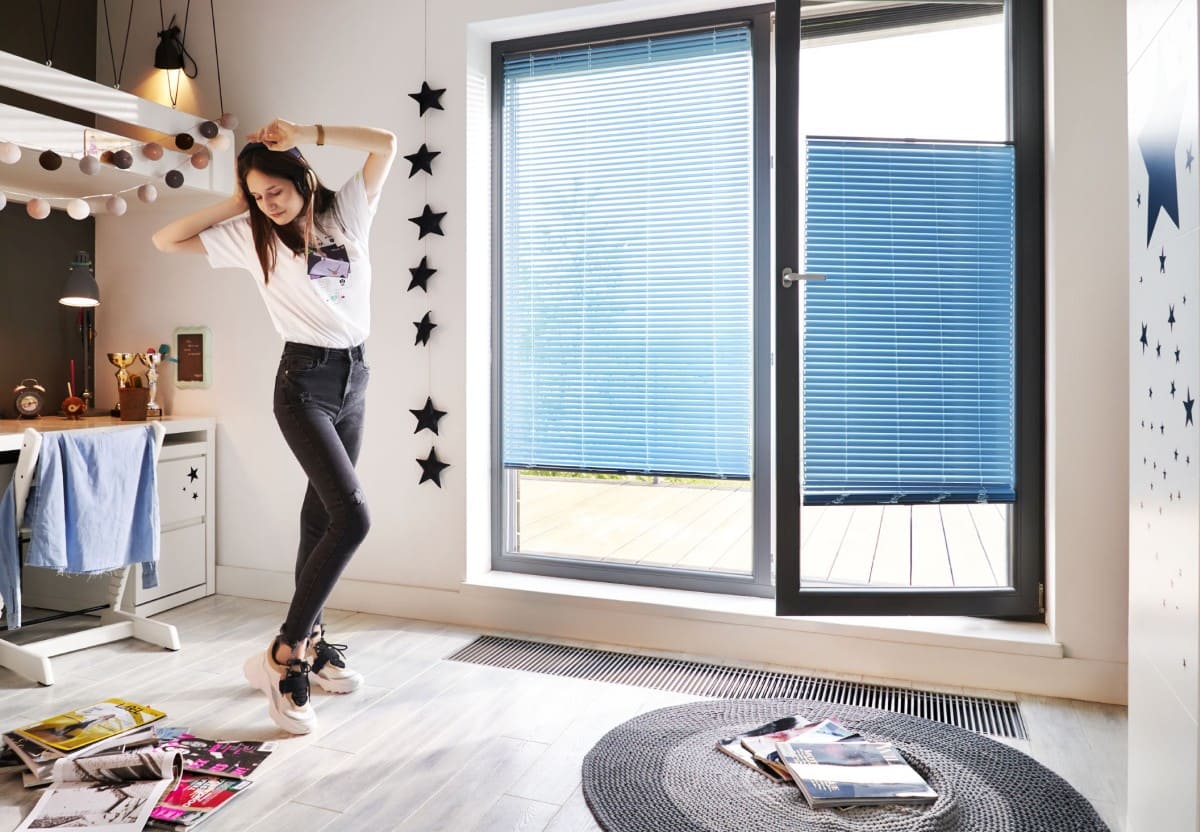 Die preiswerte Ecoflex Jalousie mit praktischer Verstellmöglichkeit