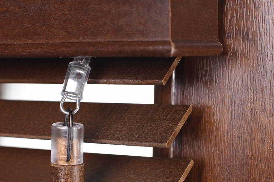 Holzjalousie Wendestab Detailbild