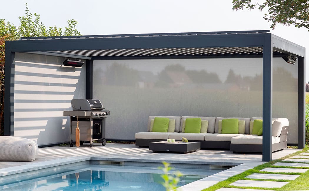 Brustor® Lamellendach B300; Ambientebild: © Brustor