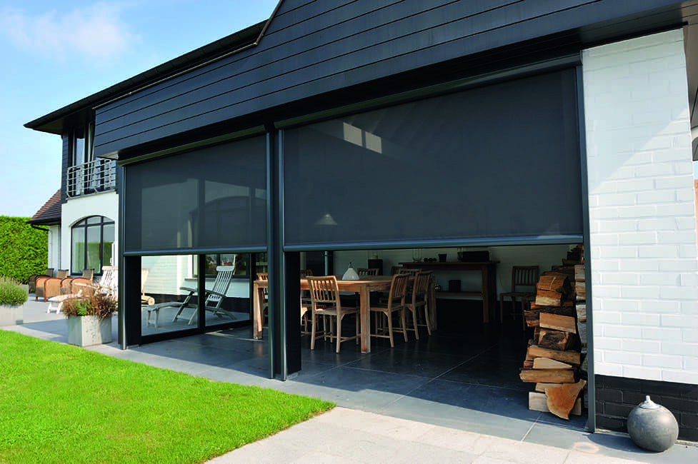 Brustor® Solar Senkrechtmarkisen; Bild: © Brustor