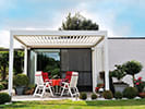 Brustor® Terrassenüberdachung B150 (XL) in weiß; © Brustor