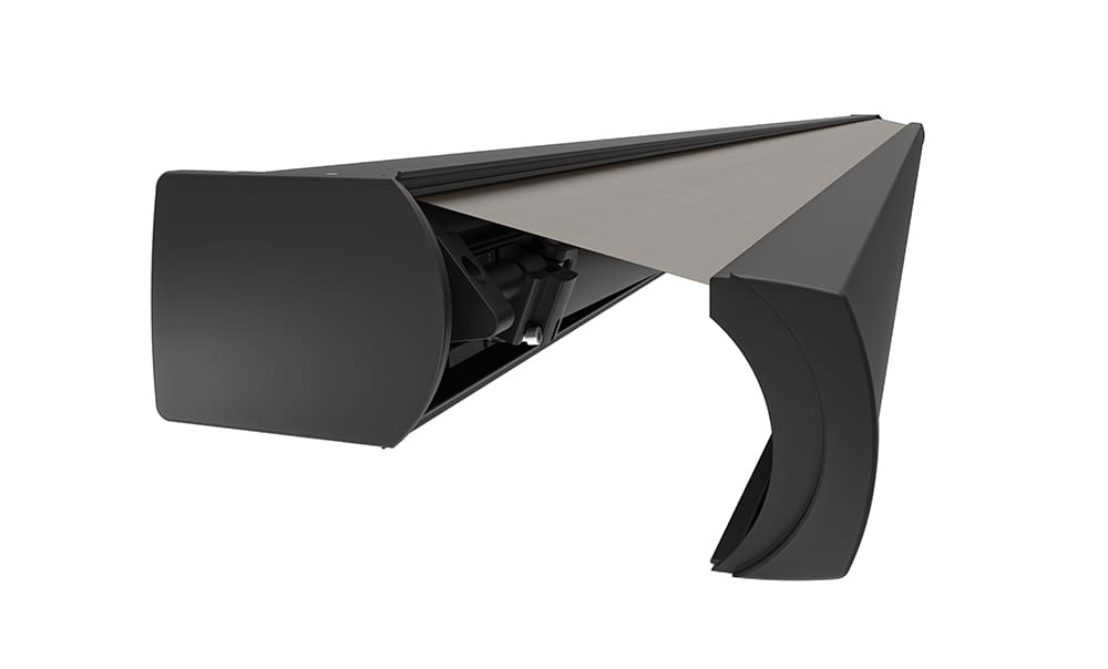 Kassettenmarkise Centro Design - Farbe anthrazit