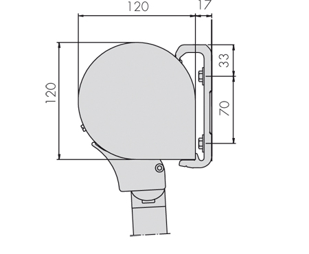 Wandmontage Nano 100