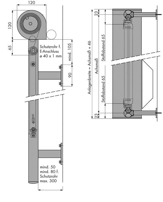 Distanzmontage Nano 300 Distanzmontage Nano 300