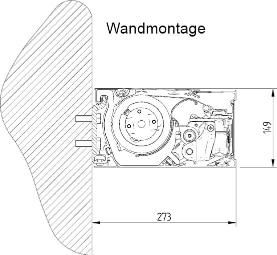 Wandmontage - Cubeline