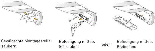 Montage Somfy&reg; Windsensor Eolis 3D WireFree io