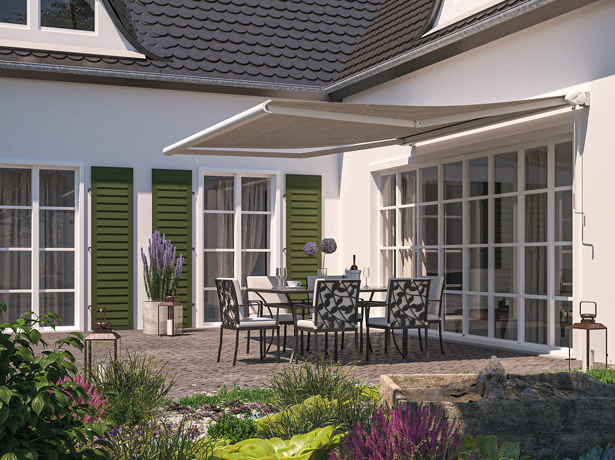 Kassettenmarkise Romana Terrasse