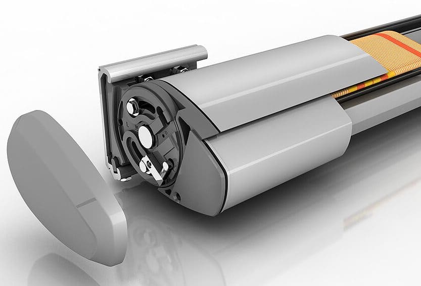 Alu Druckguss Endkappen mit magnetischem Verschluss