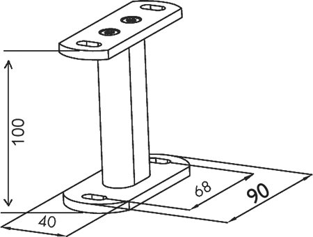 Wintergartenmarkise Caprio - Standardhalter