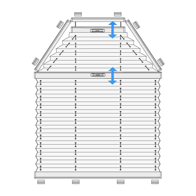 Cosiflor Plissee VS2 Slide Cosiflor Plissee VS2 Slide