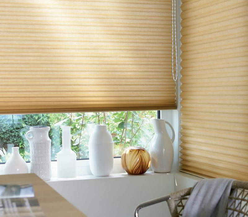 Plissee FK mit DUETTE® Stoff (Wabenstruktur)