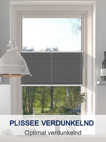 Verdunkelnder Plisseestoff