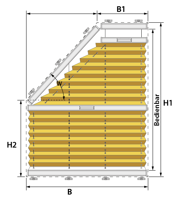 Plissee VS5