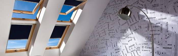Dachfensterrollo f&uuml;r VELUX&reg; Systemfenster