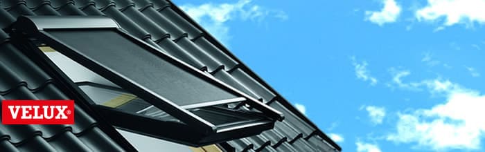 VELUX&reg; Dachfenstermarkise mit Funkfernbedienung