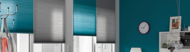 Ma&szlig;gefertigte freih&auml;ngende Plissee f&uuml;r Standardfenster