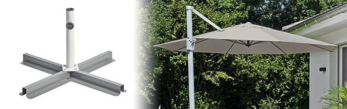 Plattenst&auml;nder Zubeh&ouml;r f&uuml;r Sonnenschirme
