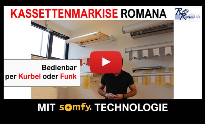 Youtube Film Vorschaubild - Markise Romana