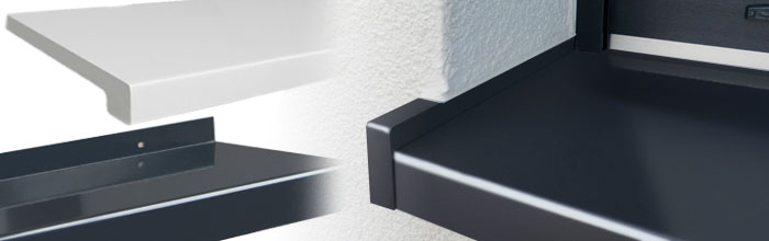 diverse Fensterb&auml;nke