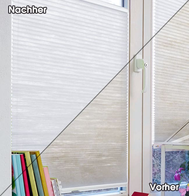 Reinigung Vorher -Nachher