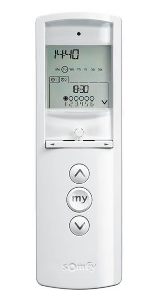 Somfy Telis 6 Chronis RTS mit Zeitsteuerung