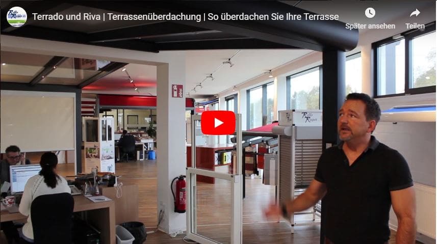 Youtube Film Vorschaubild - Tedrrassenüberdachung