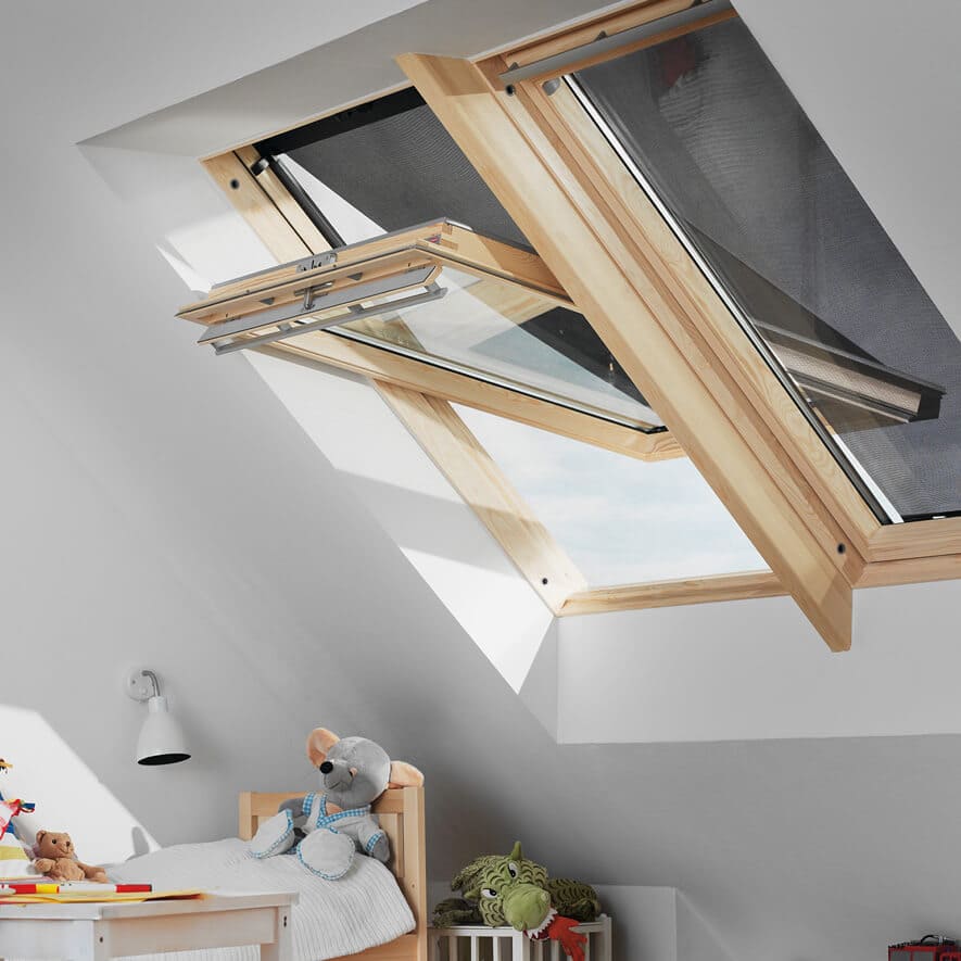 Produktbil: VELUX® Dachfenster Markise Manuell