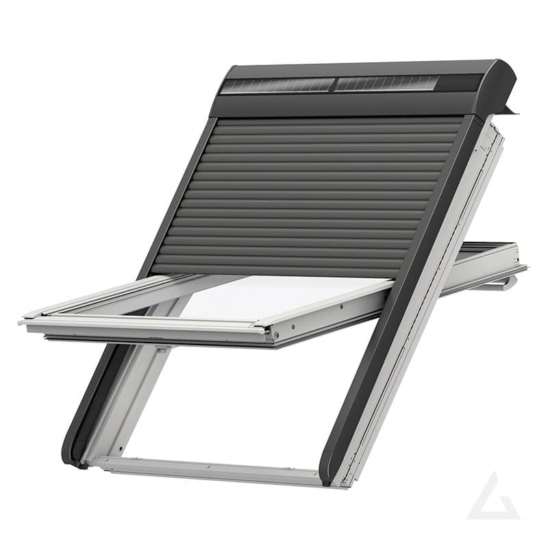 Dachfenster Rollladen Integra® Solar - Schemata