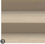 Plissee Farbe Latte Macchiato 1261