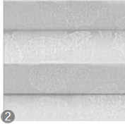 Plissee Farbe sand 4155