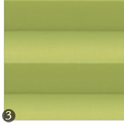 Plissee Farbe limette 1266
