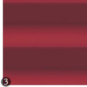 Plissee Farbe rot 1269