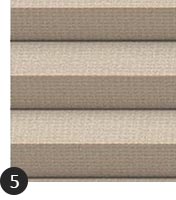 Wabenplissee Farbe Uni Beige (1155)