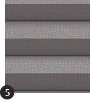 Wabenplissee Farbe Uni Grau (1158)