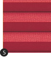 Wabenplissee Farbe Uni Kirschrot (1162)
