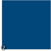 Sichtschutzrollo Farbe blau 1952