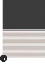 Verdunkelung Plus Uni Schwarz/Weiß (3009/1016)