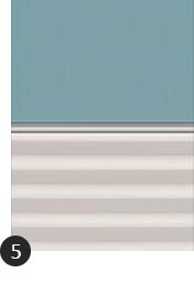 Verdunkelung Plus Farbe Uni Hellblau/Weiß (4571/1016)